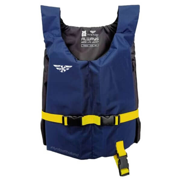 Free Float - Blue, Yellow Front Angle | Fly n Float Thailand