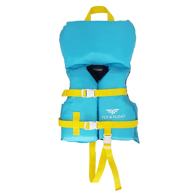 K-Float1 Blue-F-a Kiddy Float I - Blue Front Angle | Fly n Float Thailand