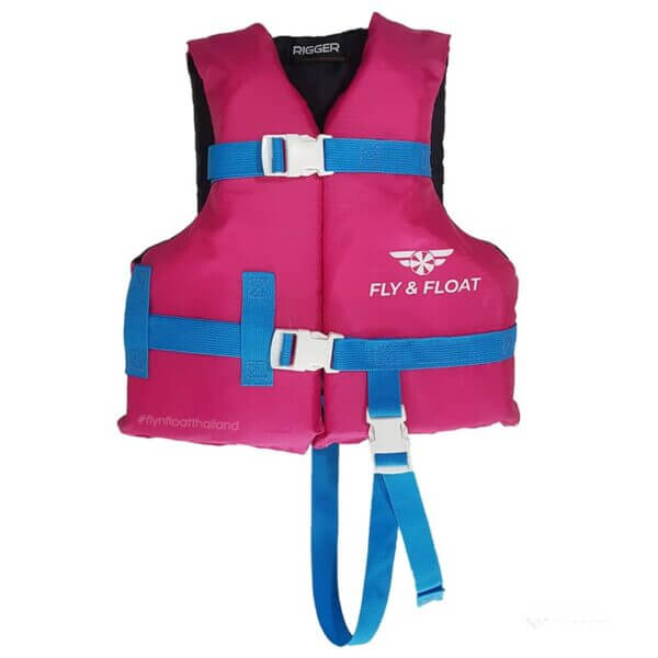 Kiddy Float II - Pink Front Angle | Fly n Float Thailand