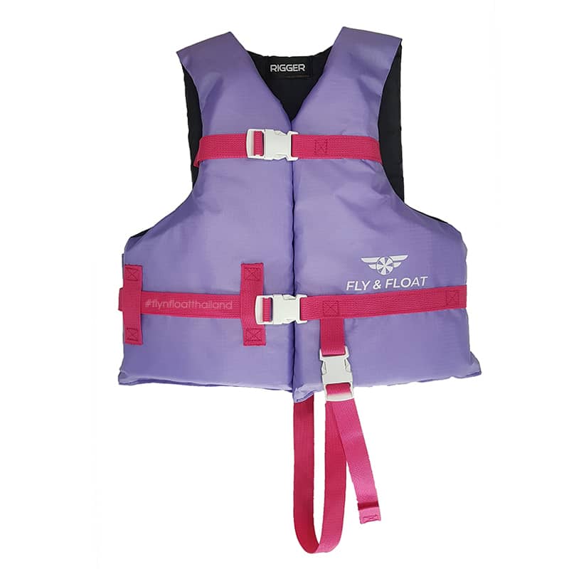 K-Float3 Pur F-a Kiddy Float III - Purple Front Angle | Fly n Float Thailand